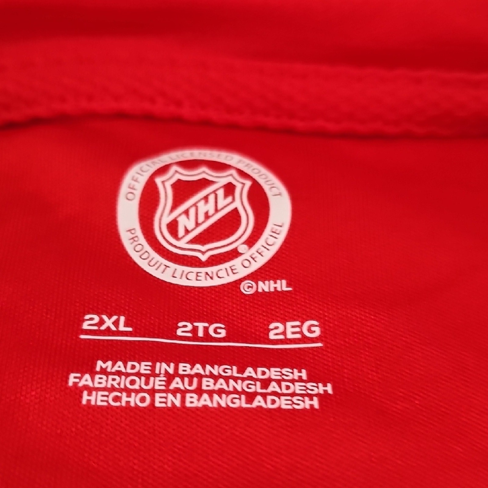 Chicago Blackhawks Red Graphic Long Sleeve Shirt 2XL gallery