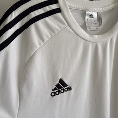 Adidas Tiro Training Soccer Jersey White 3-Stripes Climacool Men’s Sz XL