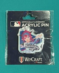 Hololive Irys Dodgers Shirt Large Size + Exclusive Irys Pin