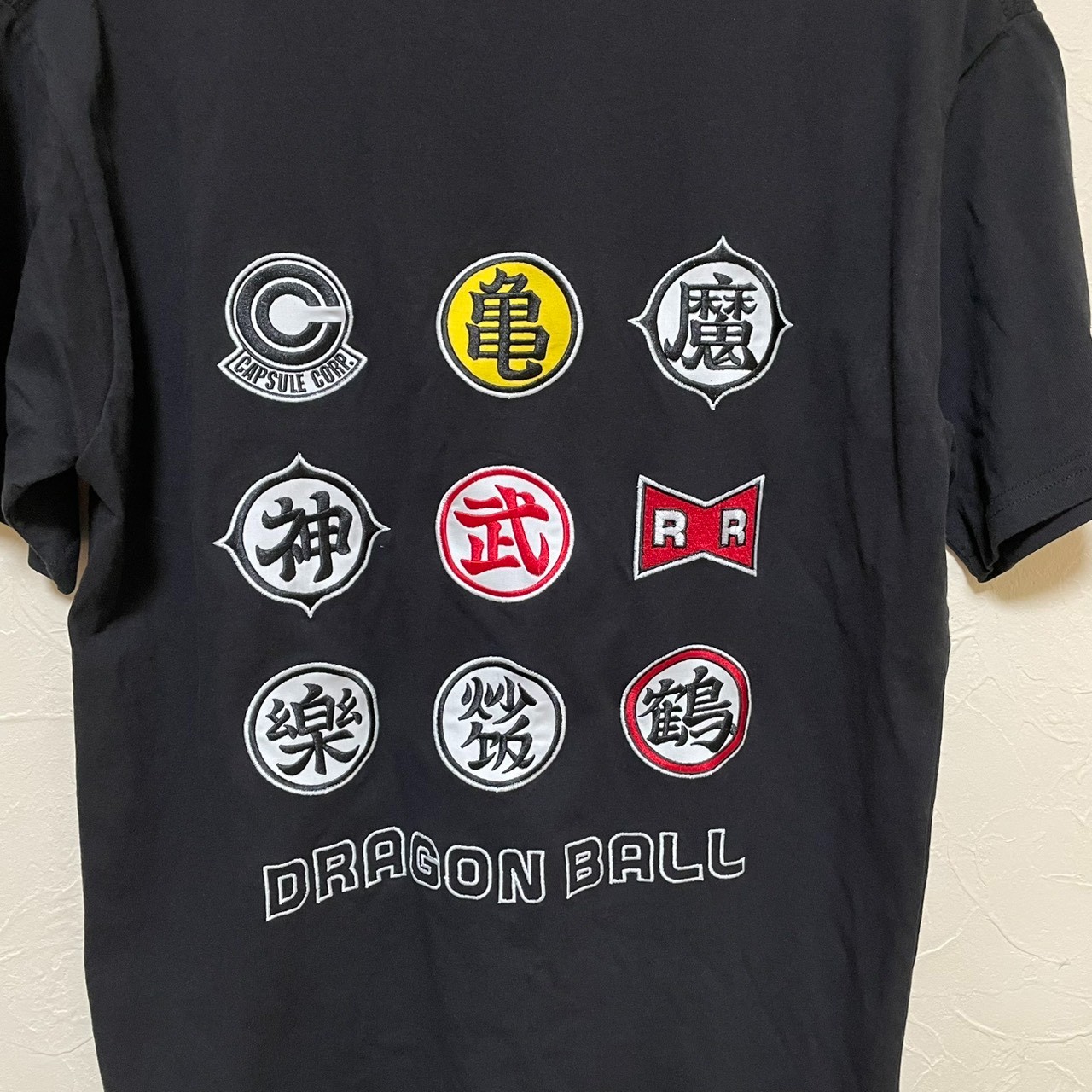 Dragon Ball T-Shirt XL Black Embroidered Logo Shimamura 2026 limited JAPAN NEW gallery