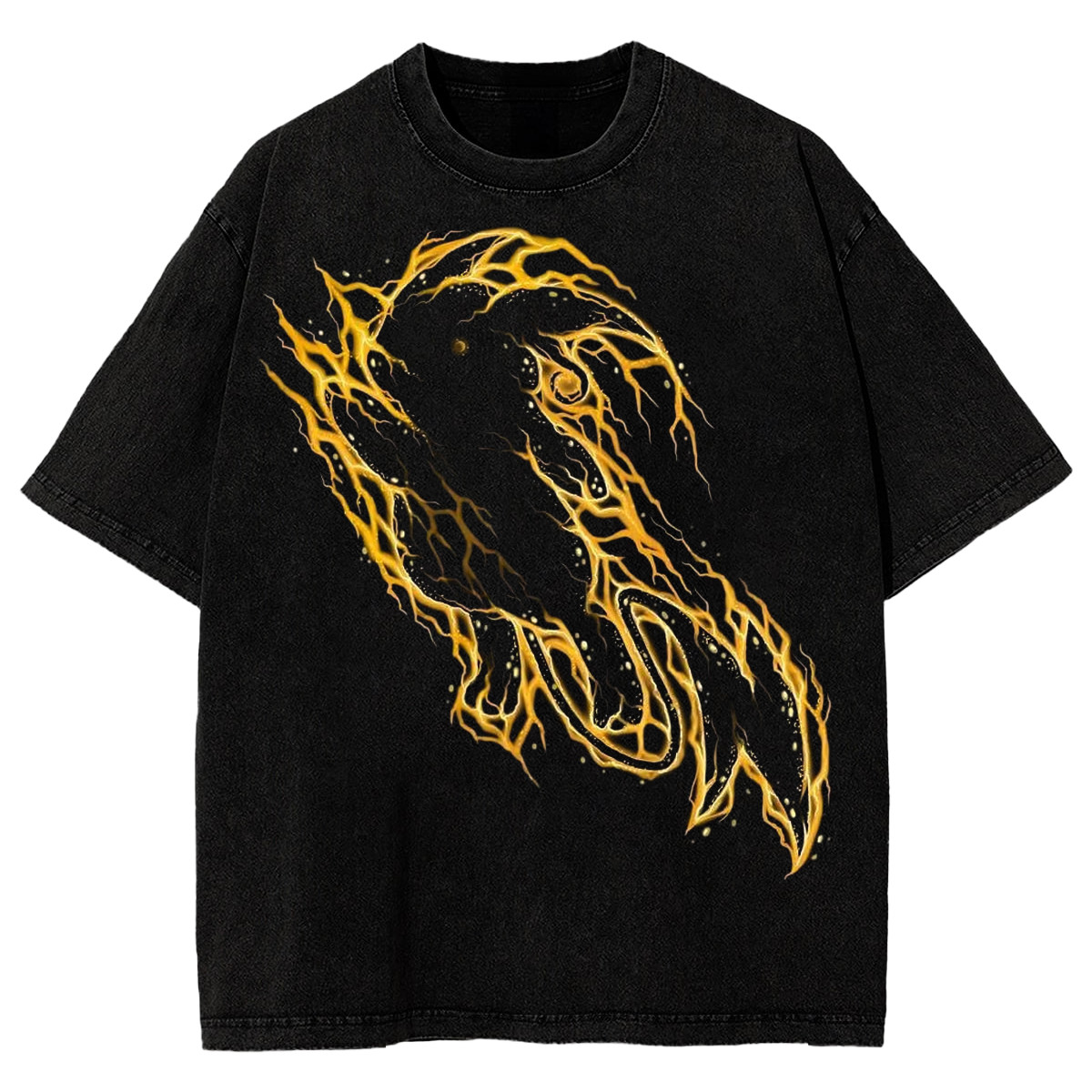 Raichu Anime T-Shirt Distressed Anime Tee gallery