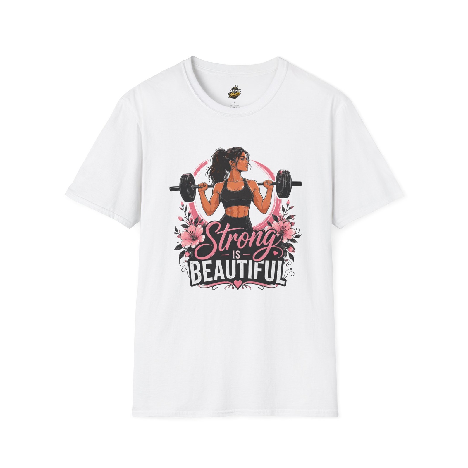 Strong Is Beautiful Weightlifting Shirt | Women’s Gym Fitness Workout Tee gallery