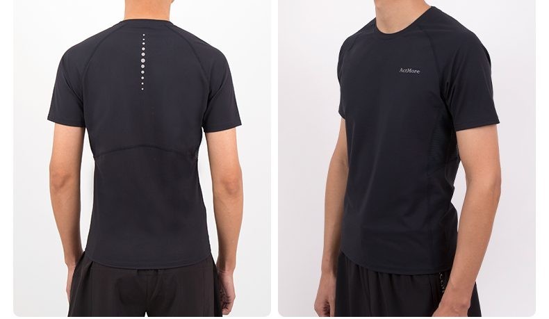 ActMore Men’s Short Sleeve TShirt Very High Level Activewear Performance Stretch gallery