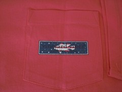 Vineyard Vines “Grouper Logo Box” S/S Pocket T-Shirt, NWT – L + XL – Jetty Red