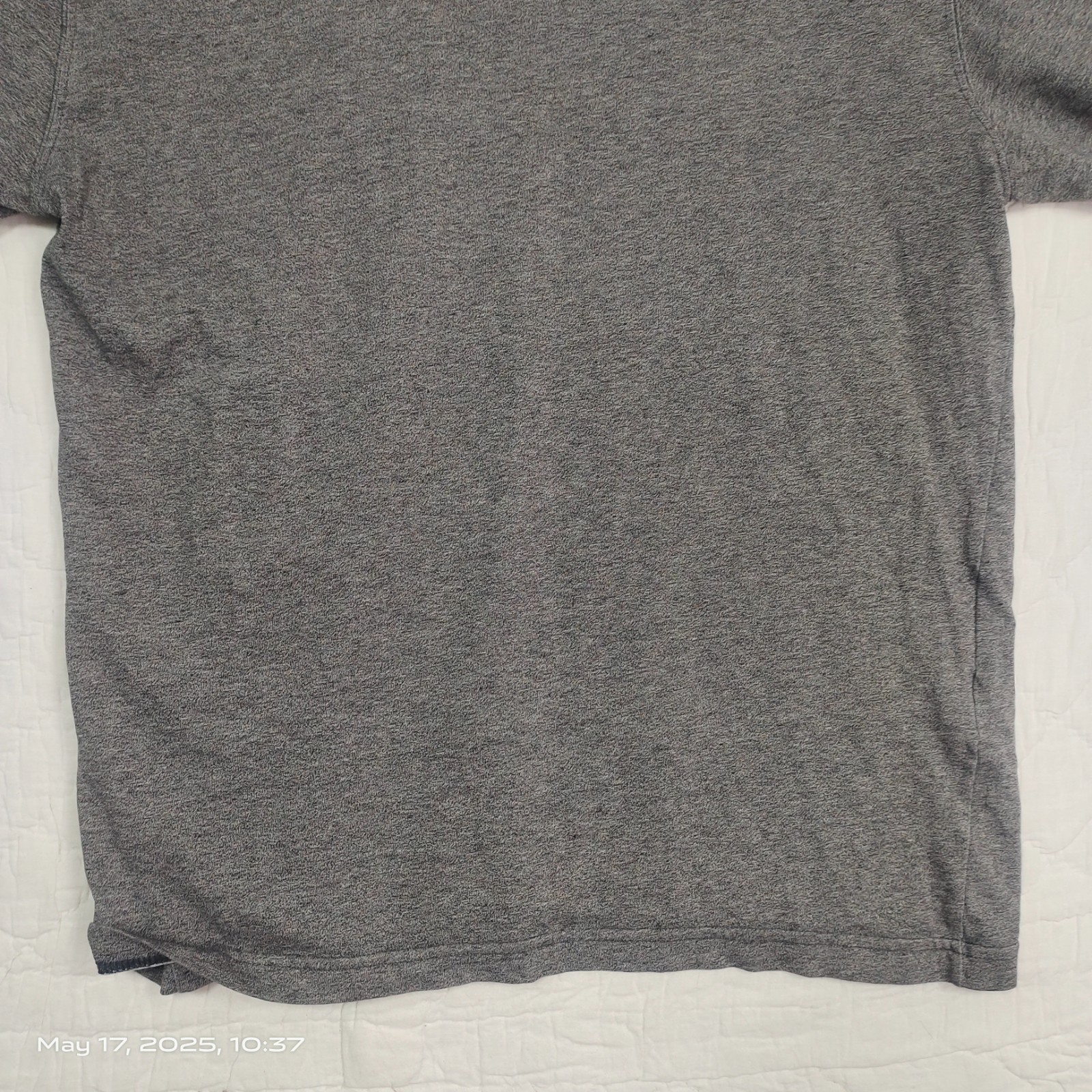 Mens Lacoste Sport Grey Short Sleeve T Shirt Top (See Measurement in Photos) gallery