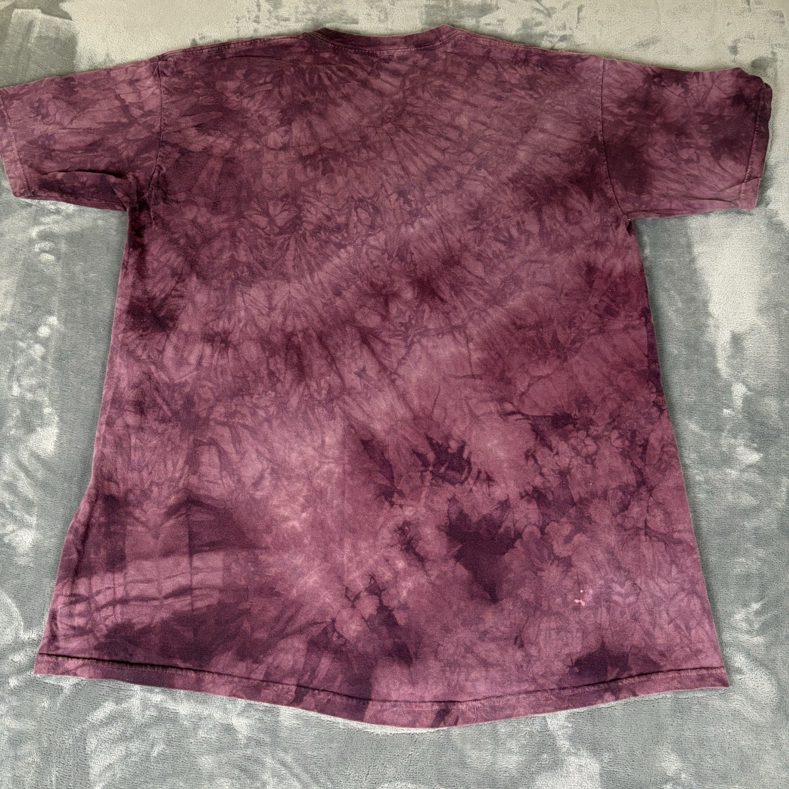 The Mountain Gecko Lizard Graphic Tie Dye T-Shirt Men’s 2XL Purple USA gallery