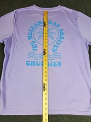 Chubbies The Weekend Has Arrived T-Shirt Size 2XL Graphic Beach Purple Tee