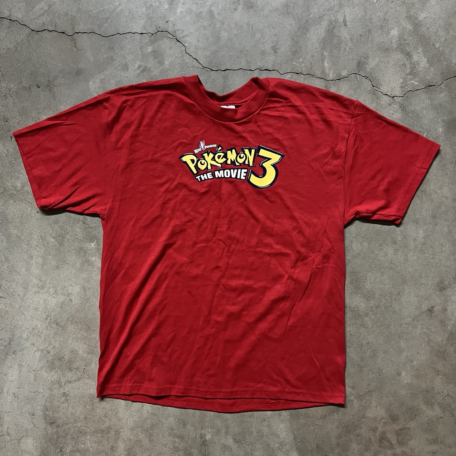 Vintage 2000’s Nintendo Pokemon 3 The Movie Promotional 🇺🇸 T-Shirt Adult S gallery