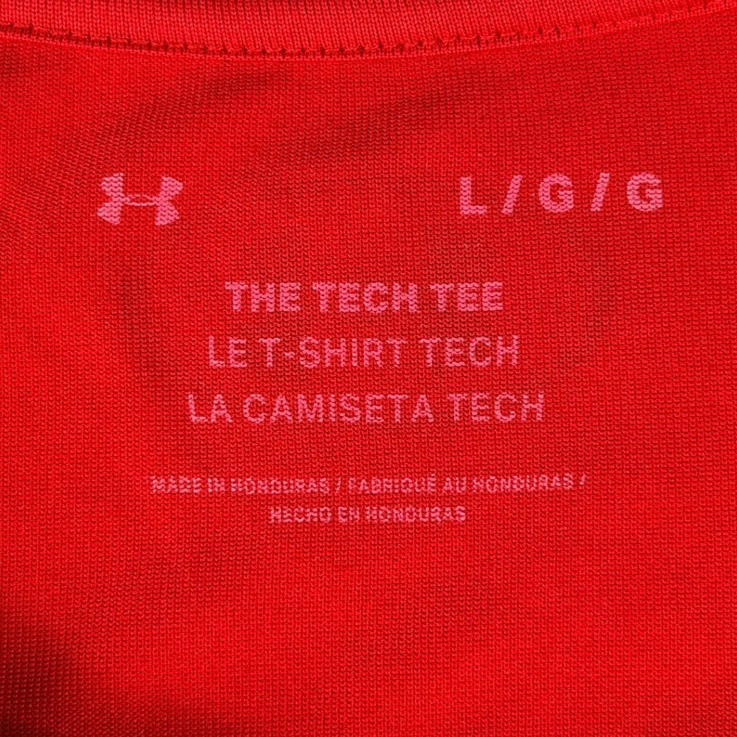 Under Armour Mens UA Tech 2.0 Short Sleeve Tee Red 1326413-600 Large NEW gallery