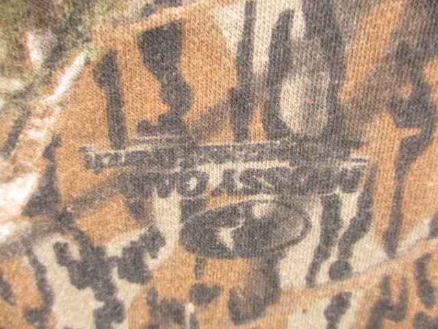 Vintage Mossy Oak T Shirt Mens 3XL Brown Camo Long Sleeve Crewneck Hunting Tee gallery