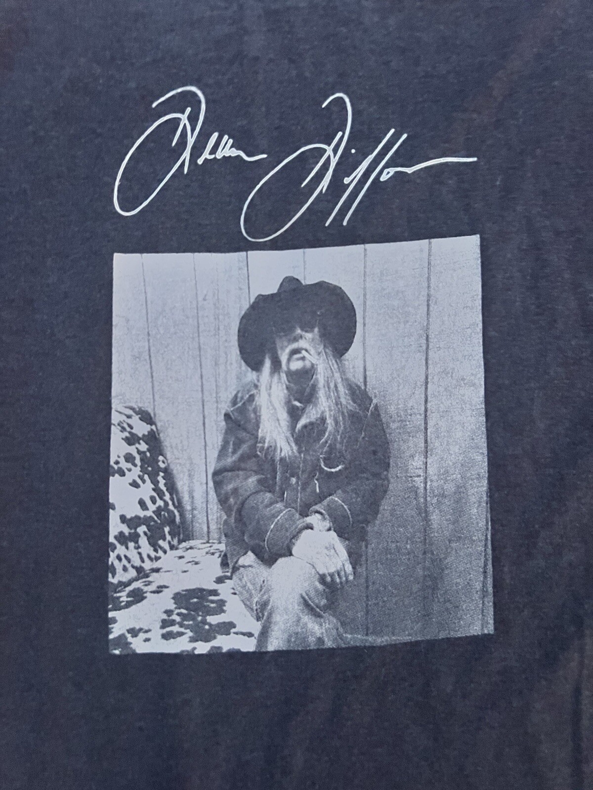 Dean Dillon Tshirt Size M Medium NEW Signature Shirt Hall O Fame Songwriter 1390 gallery