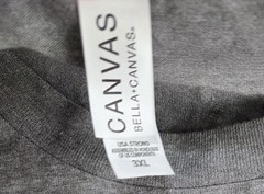 Treadaway Training Bella Canvas T Shirt Size 3XL Grey Poly Cotton Soft Blend
