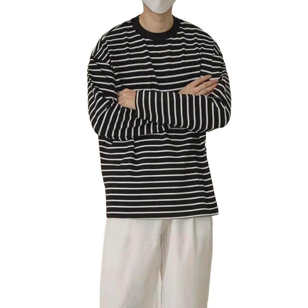 Casual Outing Korean Casual Tops 95% Polyester 5% Spandex All-match Clothing gallery