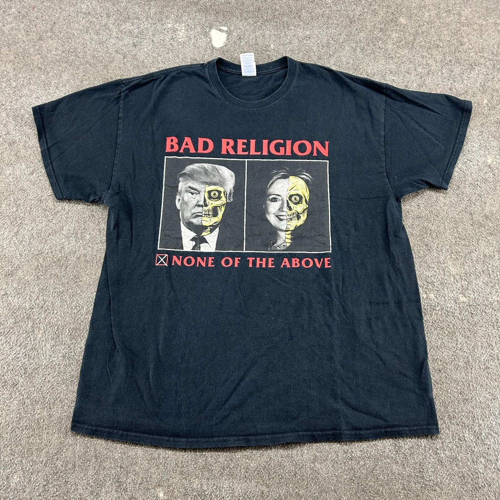 Bad Religion Mens XL Vox Populi None Of The Above Shirt Tour 2016 Gildan Cotton gallery