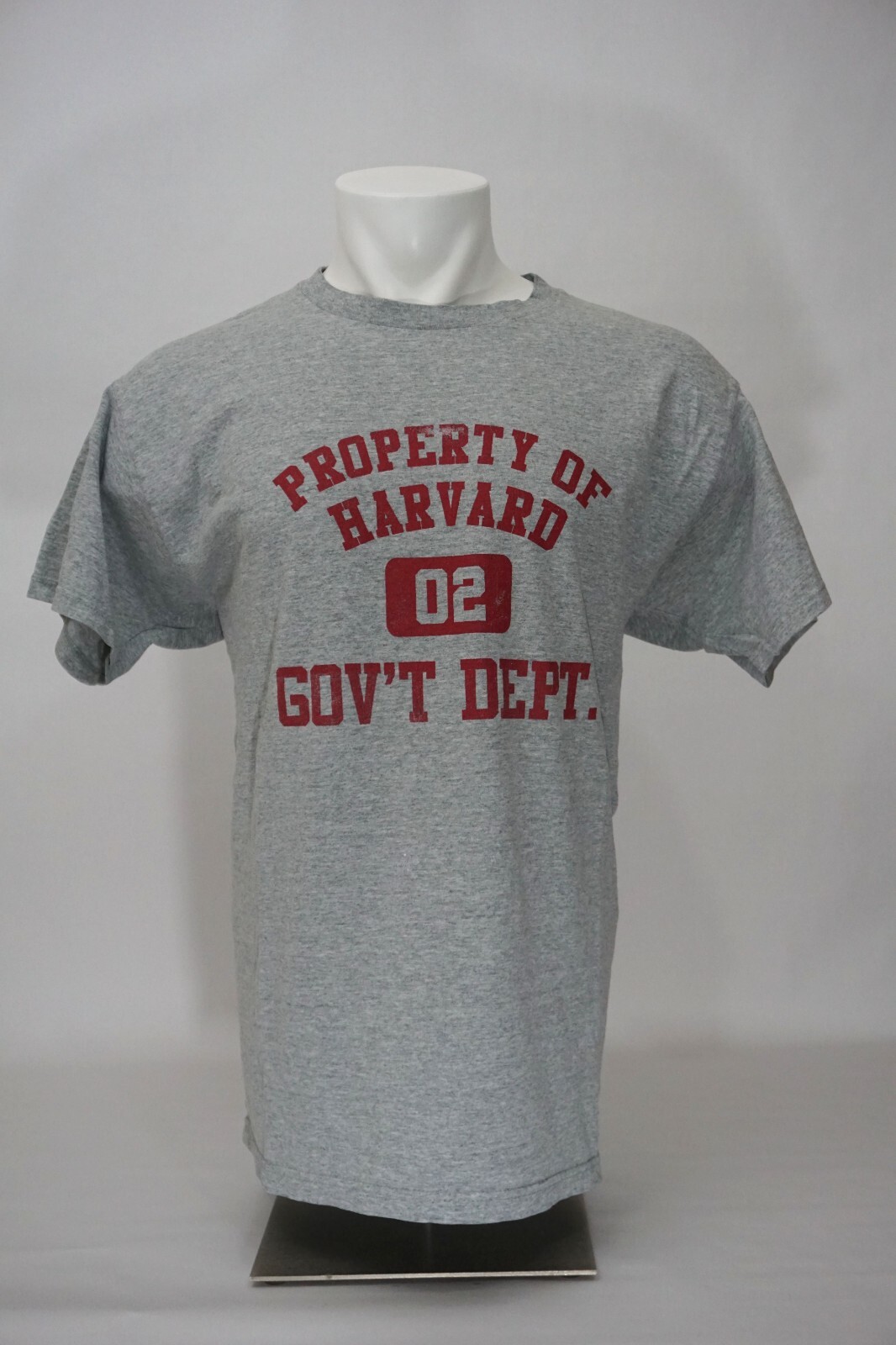2002 Property of Harvard Department of Gov XLarge Fruit of the Loom T-shirt gallery