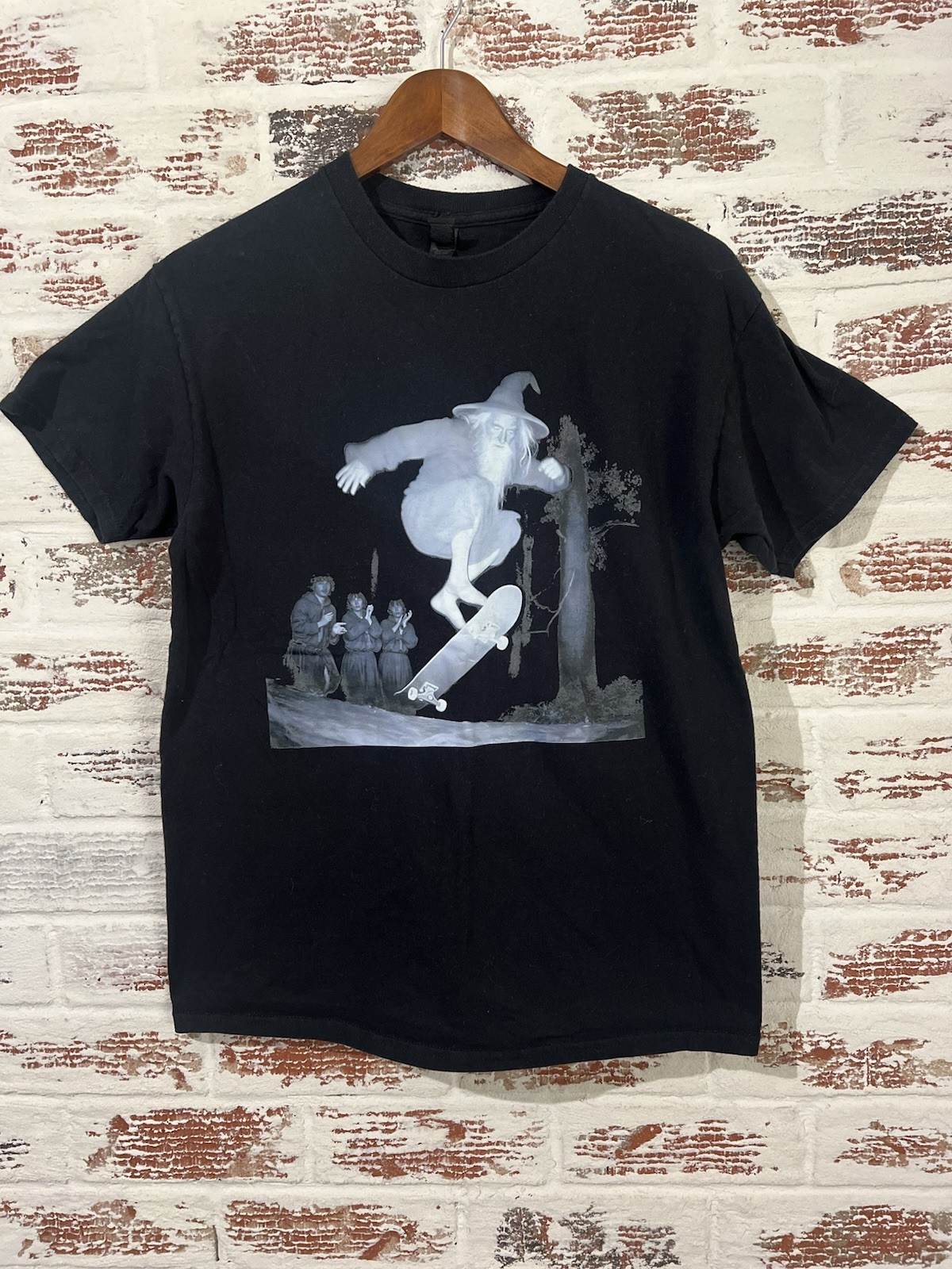 Lord Of The Rings T Shirt Gandalf Hobbits Skateboarding Streetwear Geek Gift S gallery