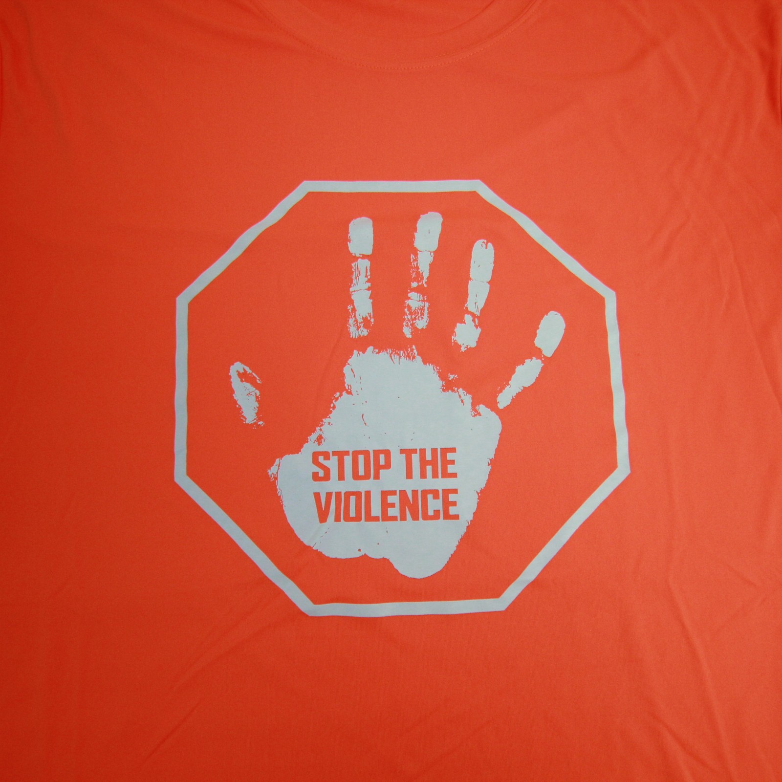 Sport-Tek Short Sleeve Shirt Men's Orange New without Tags XL gallery