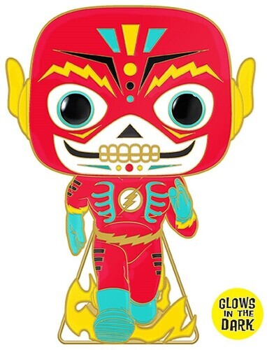 FUNKO POP! PINS: DC Comics Day of the Dead - Flash (Styles May Vary) [New ] Pi gallery