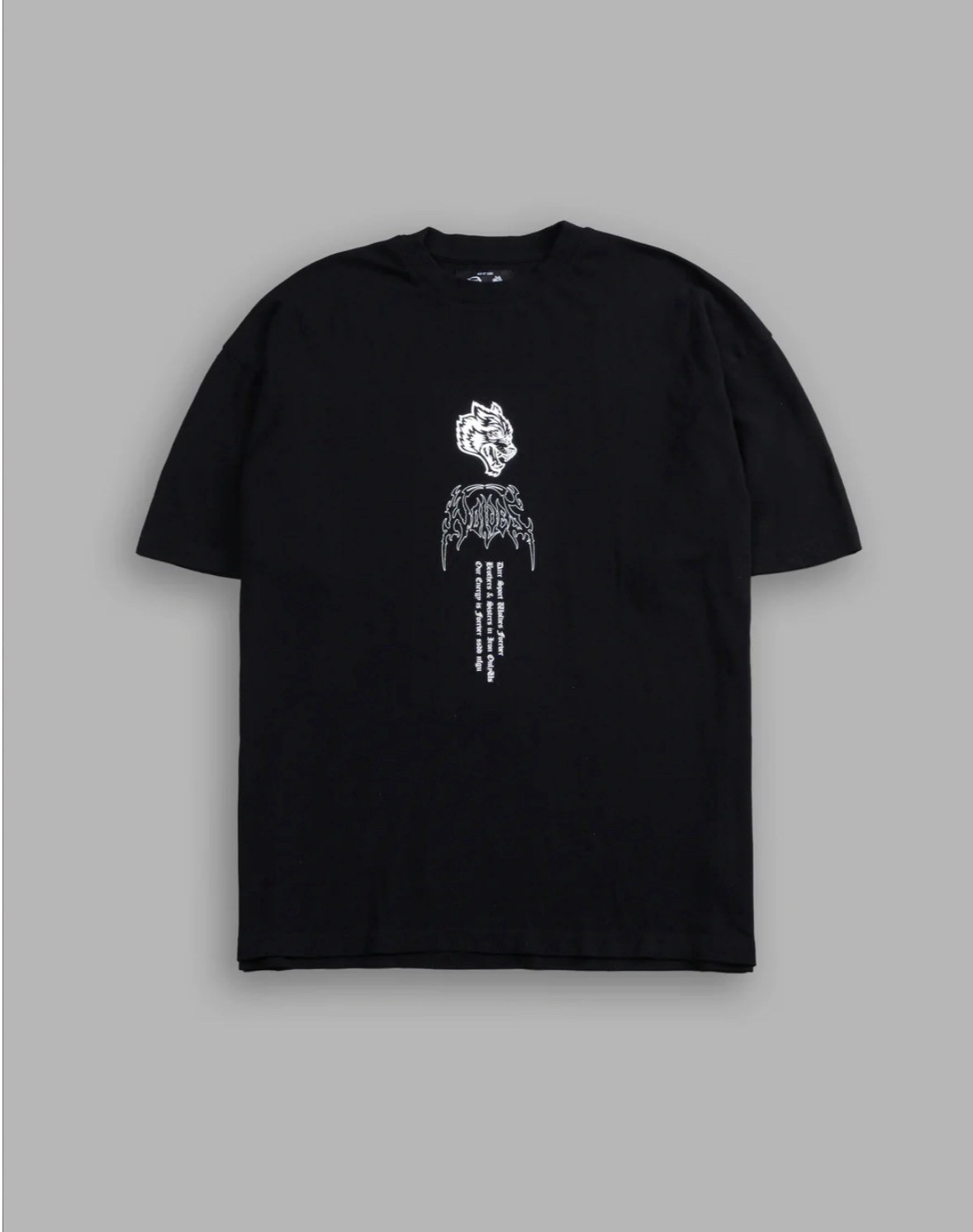 DARC SPORT Kokushibo Black Oversized T-Shirt SIZE LARGE gallery