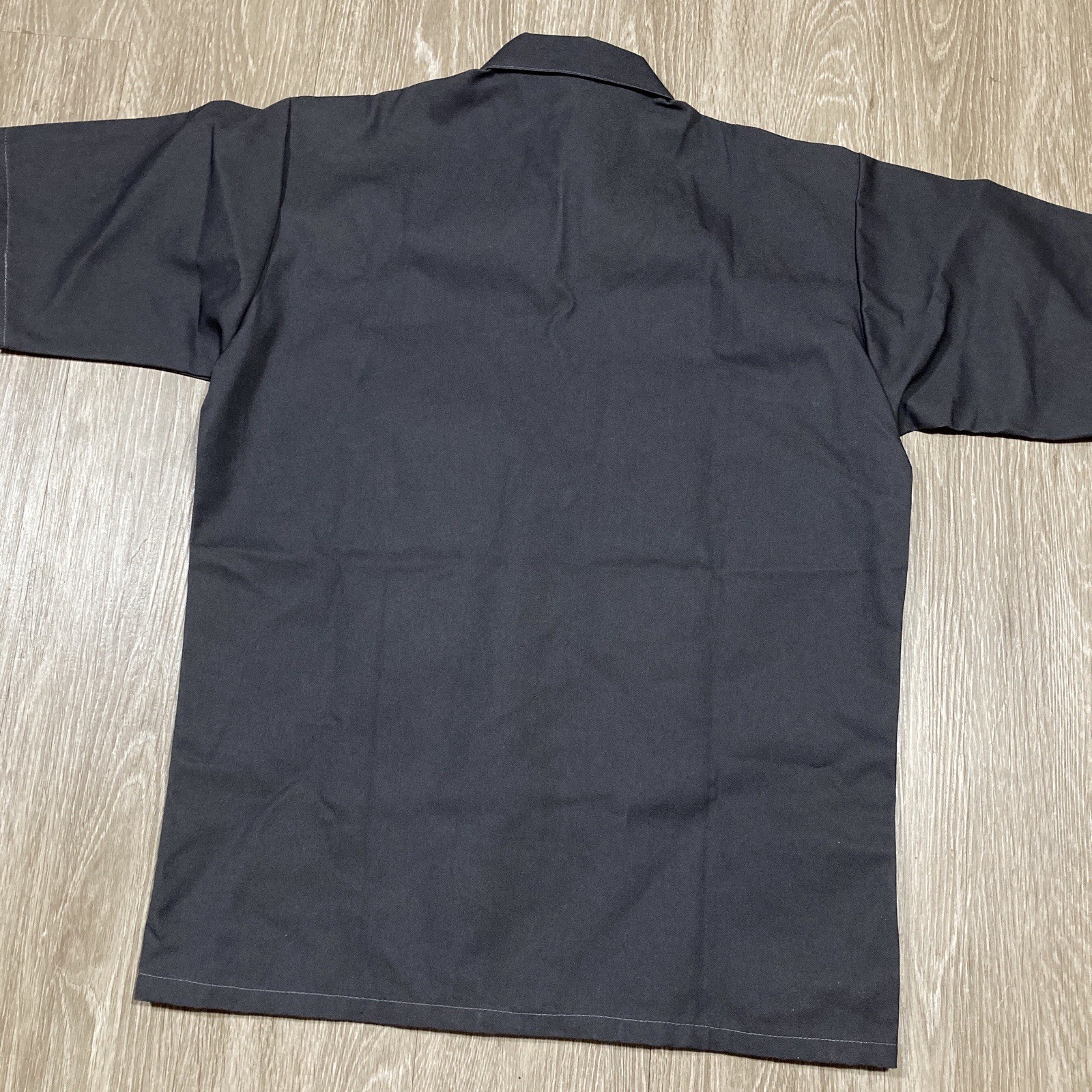 Ben Davis Shirt Small NEW Mechanic Work-wear Half Zip Button Up Tee NWT gallery
