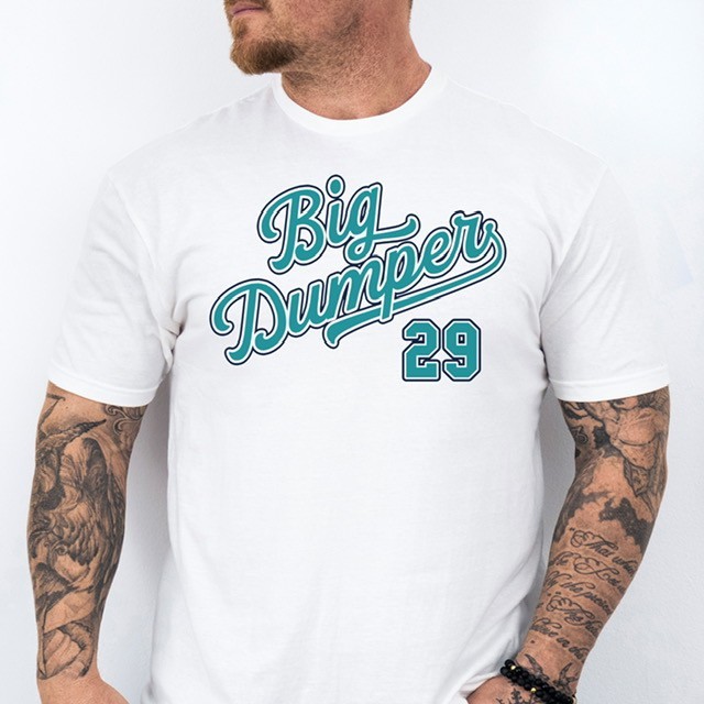 BIG DUMPER 29, Seattle Baseball themed Pre-Shrunk Ring Spun Cotton T-Shirt gallery