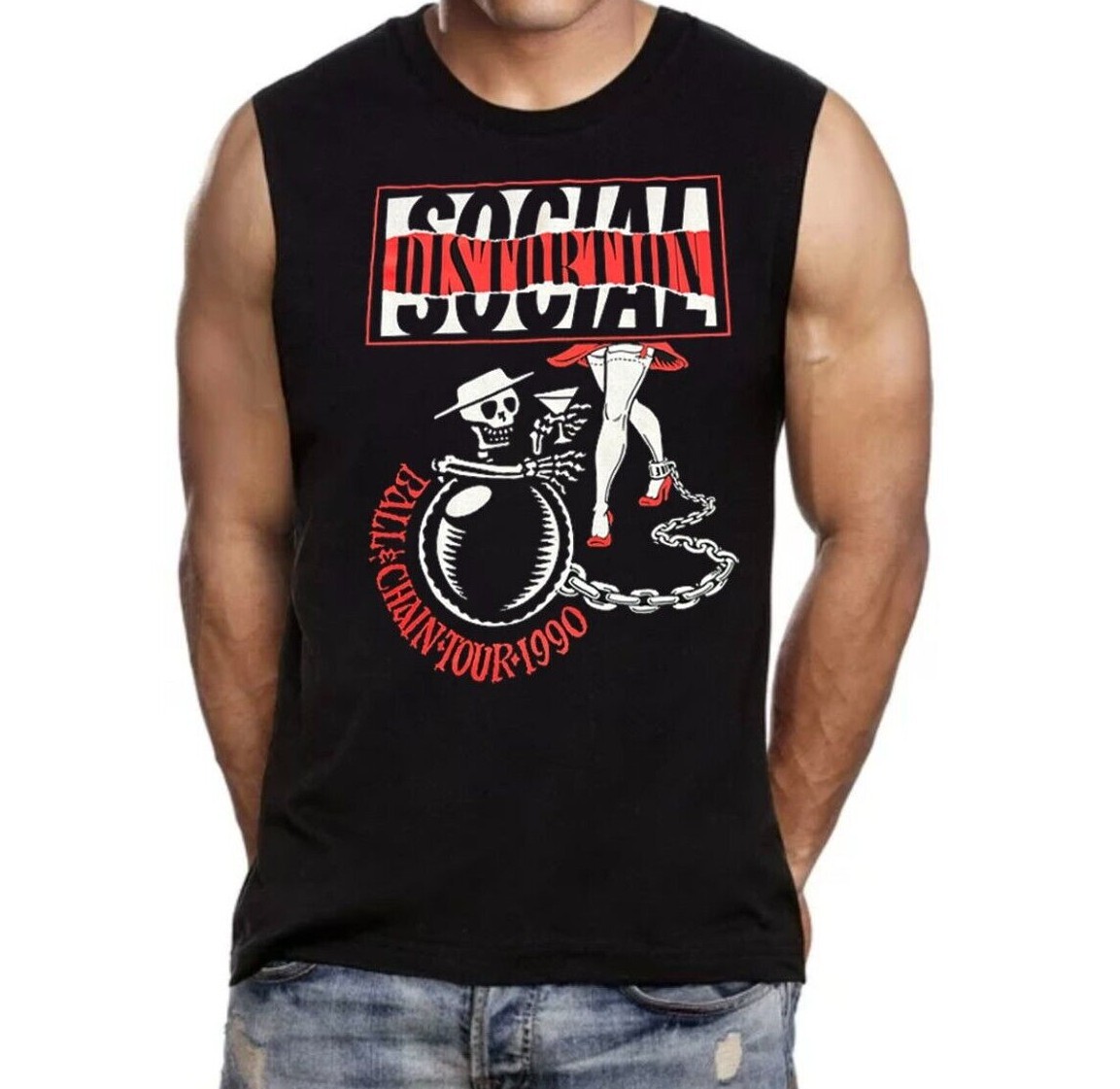 Social Distortion N Rock Group Men's Muscle Shirt (Multiple Variations) gallery