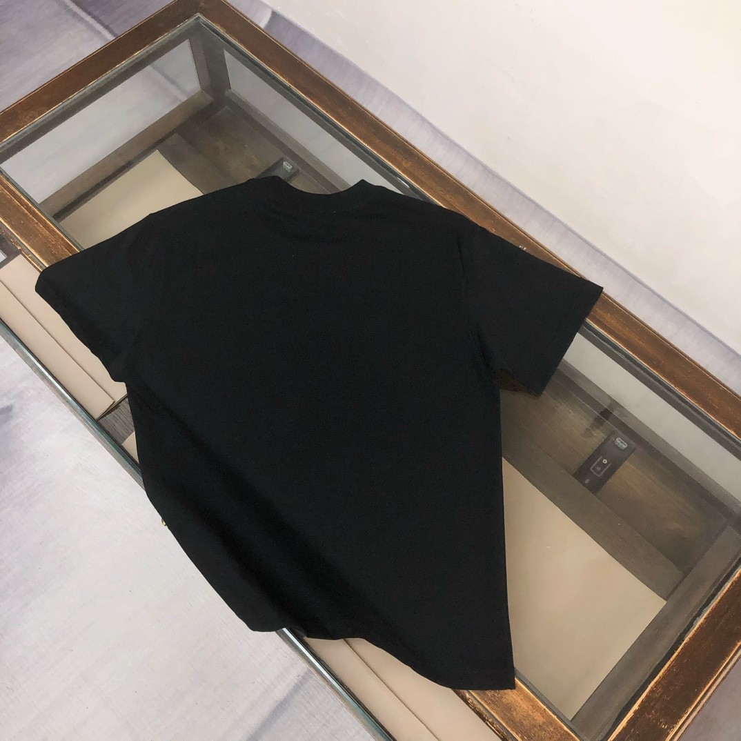 Moncler Unisex Black Short-sleeve Shirt L gallery
