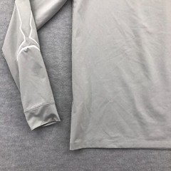 Vineyard Vines Performance Shirt Mens Small Marlin Logo Stretch Gray Long Sleeve