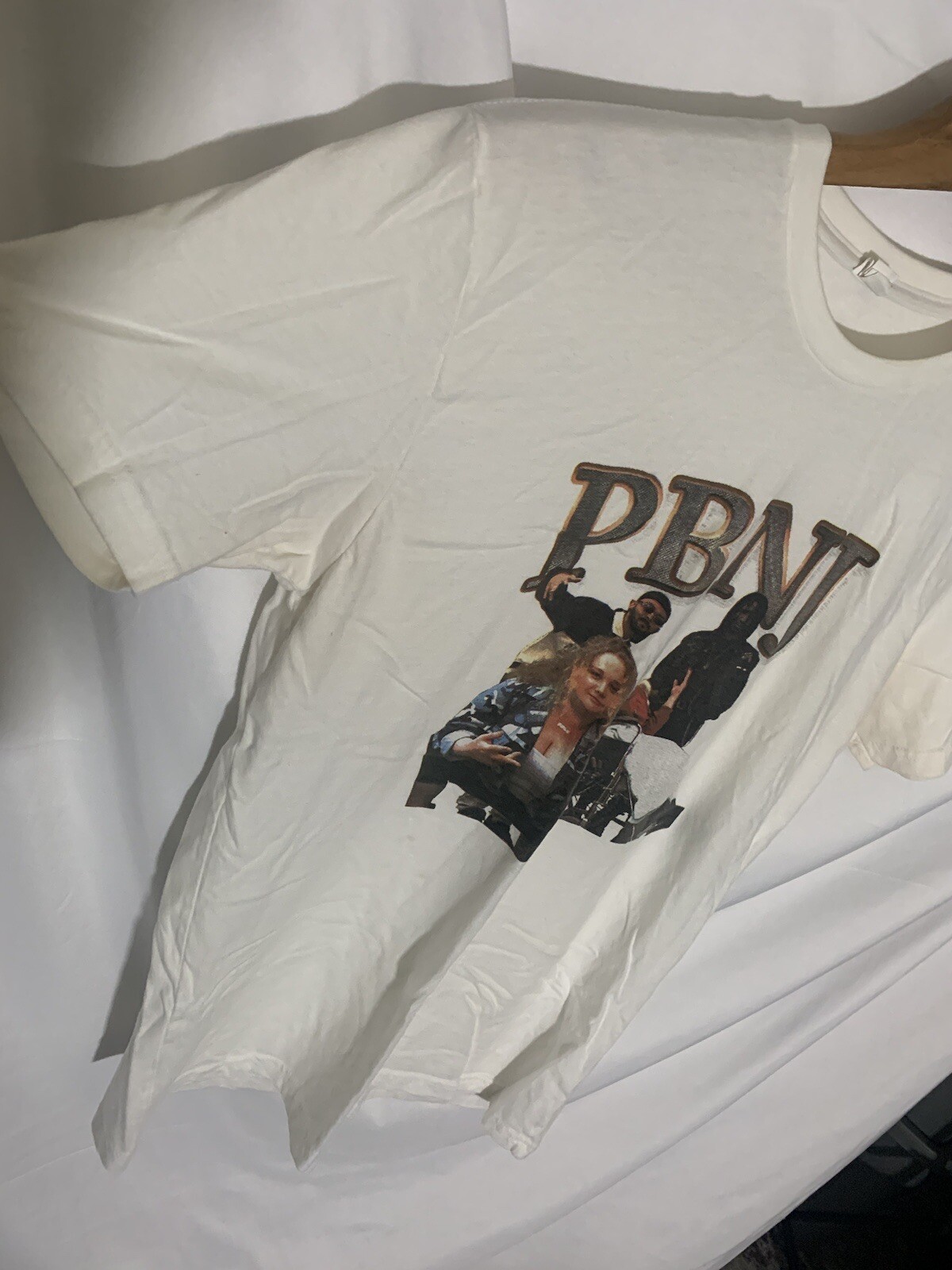 Patti Cake$ Movie PBNJ Song T Shirt White Medium Hip Hop Rap Music Film Cakes gallery
