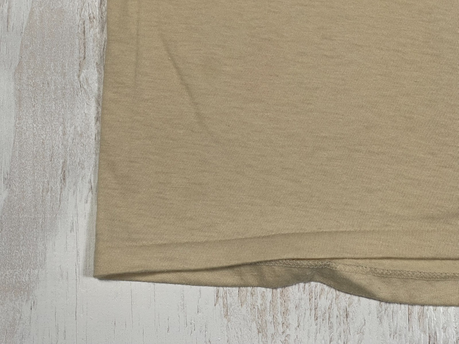 Vintage Italian Sausage Factory Men's Cream XL Tee Single Stitch Made in USA gallery
