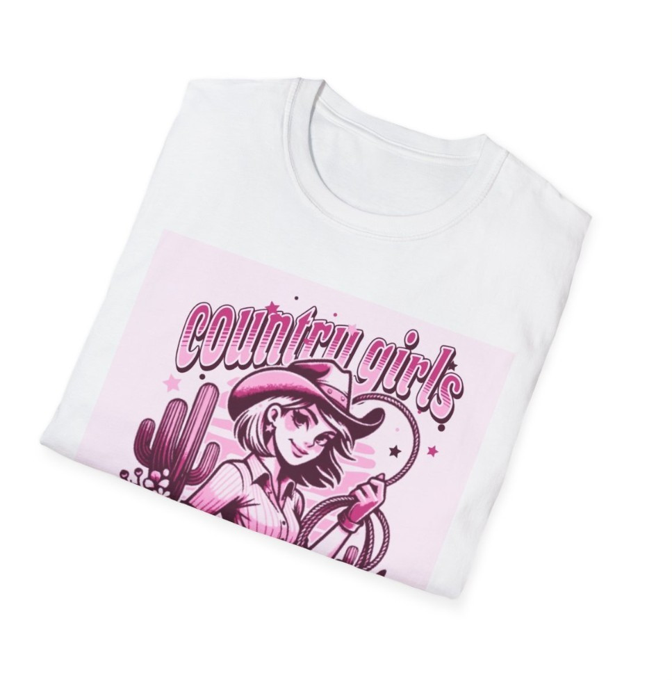 Unisex Softstyle T-Shirt Country Girls Rock gallery