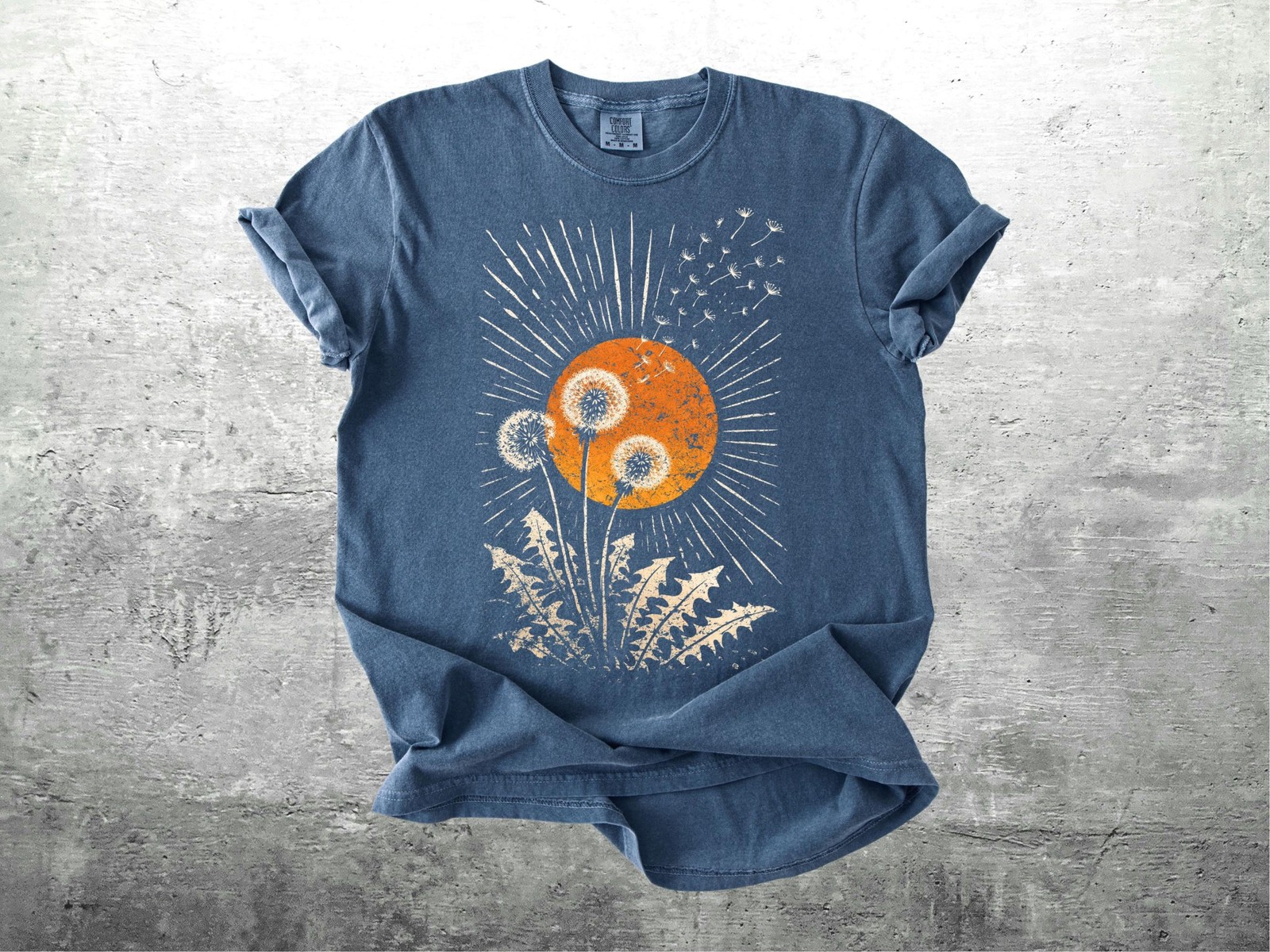 Dandelion Sun Shirt Womens Unisex Oversize Comfort Colors T-Shirt gallery