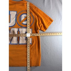 WWE John Cena Never Give Up Cenation Orange Graphic T-Shirt Mens Large
