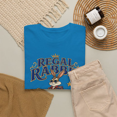 Regal Rabbit High Rollin Hare Cartoon Graphic T-Shirt