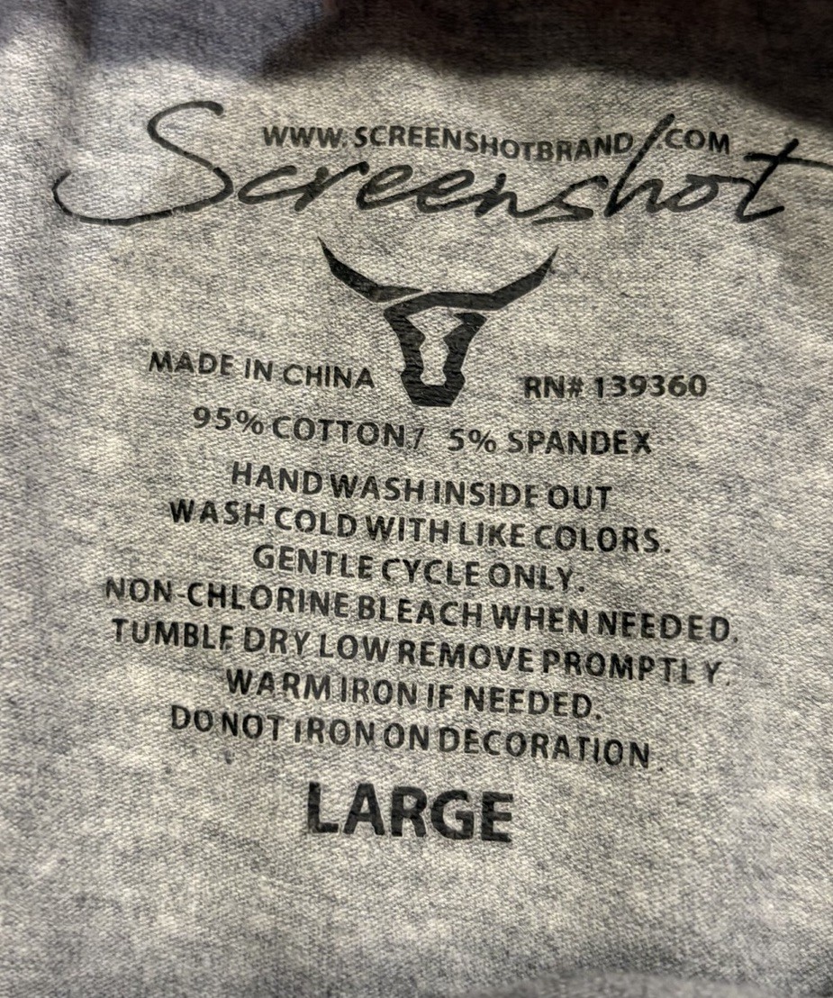 Screenshot Men’s Large Graphic T-shirt Ombré Black/Gray Color Doodle Tee-modern gallery