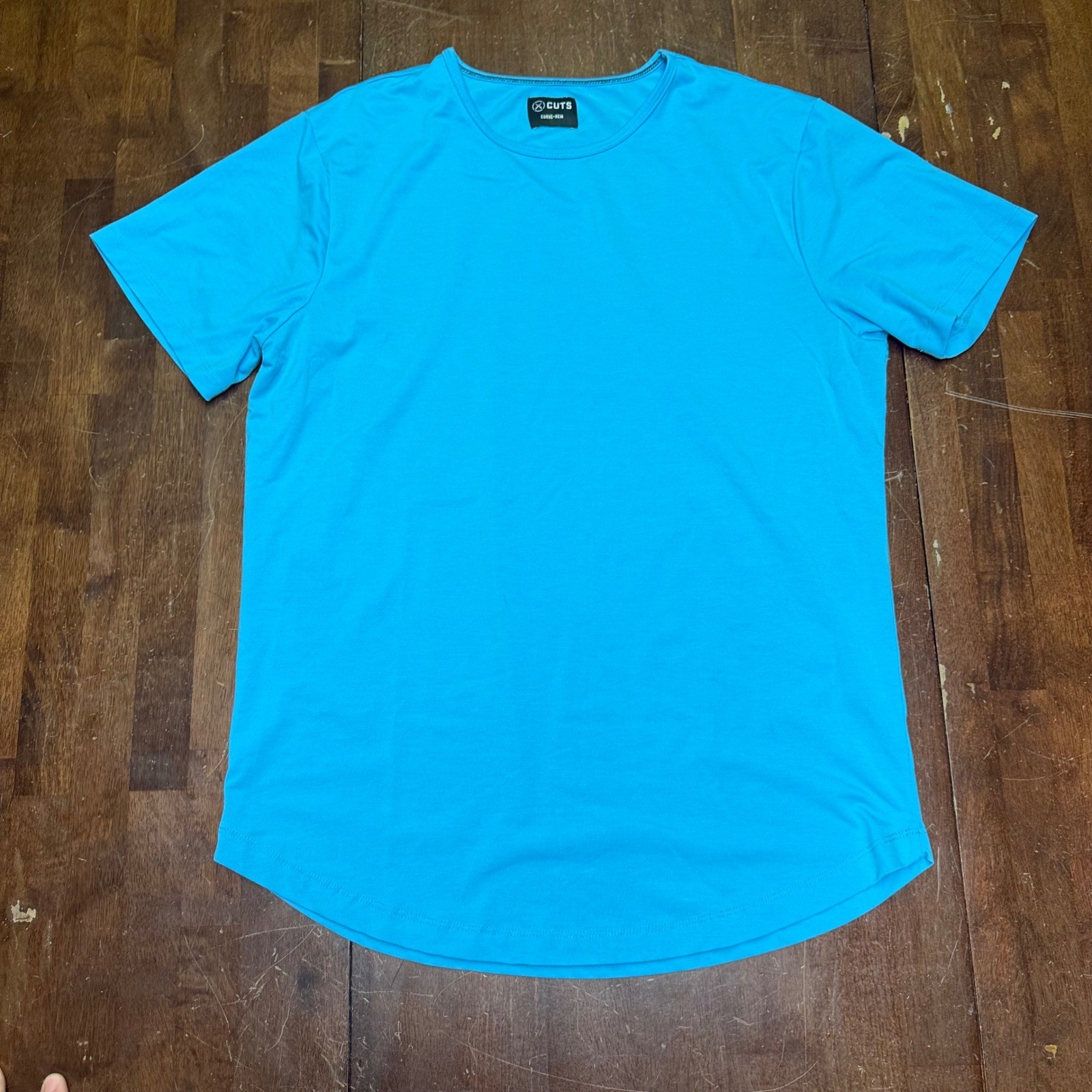 Cuts Clothing Curve-Hem TShirt Men XL Black Blue Grey 3 Pack Bundle Short Sleeve gallery