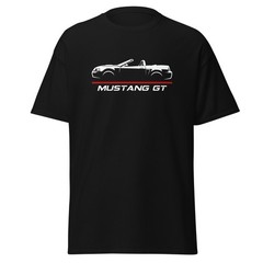 Mustang GT Convertible 2002 Modular V8 Open Top Custom Graphic Tee T-Shirt Gift