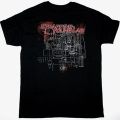 STRAPPING YOUNG LAD Band City Cotton Black S-5XL Unisex Shirt HD927