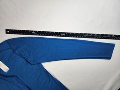 Smartwool Classic Thermal Shirt Men Medium Blue Long Sleeve Slim Fit Top New NWT