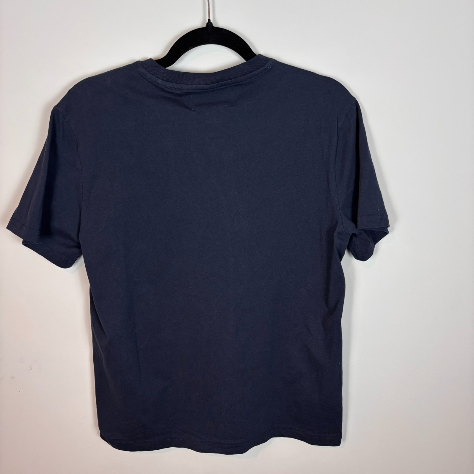 Original Penguin Mens Jersey Earl Tape Tipped Tee Navy Blue Small Classic Preppy gallery