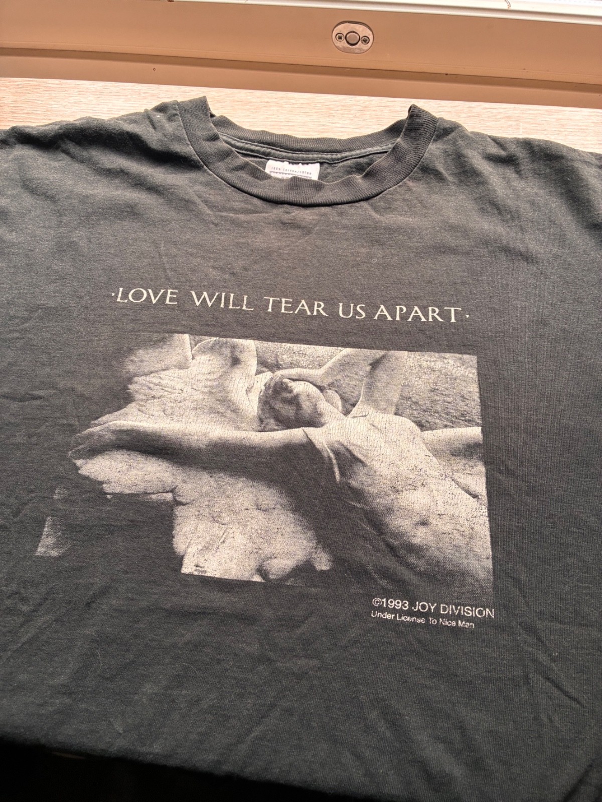 Joy Division vintage t shirt 90s band L black gallery