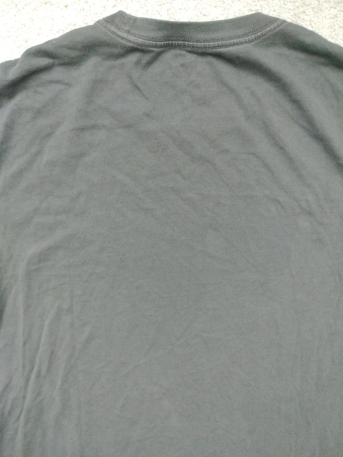 Eddie Bauer Mens Legend Wash Black 100% Cotton T-shirt Pit 23" Length 29.5" gallery
