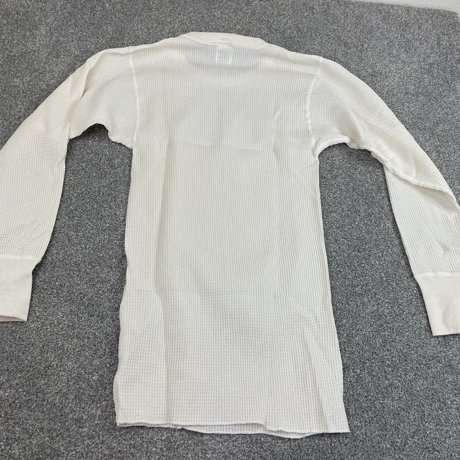 Morgan Mills Long Johns Waffle Knit Thermal Base Layer Size M (Fits XS) 80s USA gallery