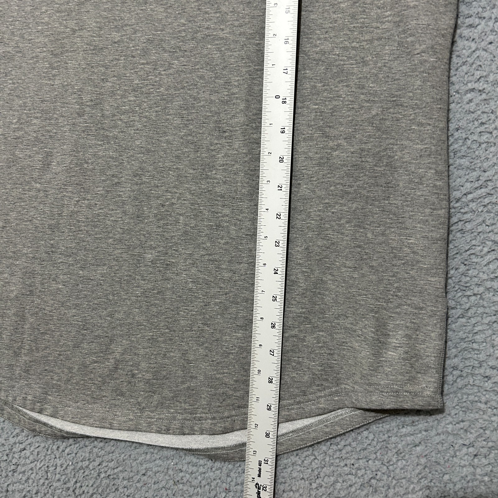 BYLT Drop Cut Lux Shirt Men's XL Gray Short Sleeve Stretch Performance gallery