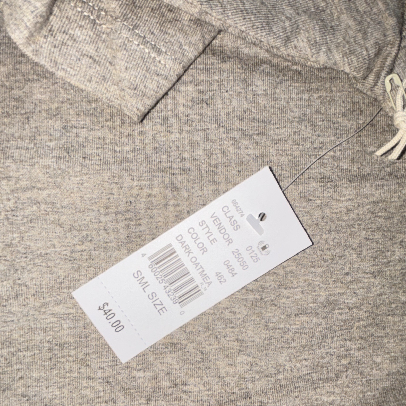Essentials Fear of God Logo Crew Neck Short Sleeve Gray T-Shirt Men’s S gallery