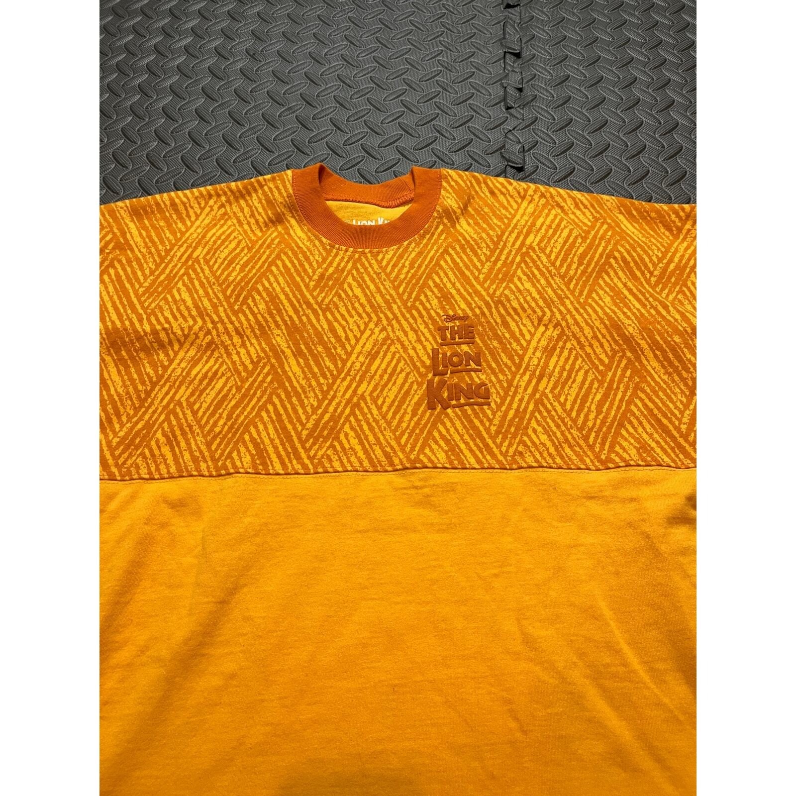 Spirit Jersey The Lion King Shirt Unisex XS Orange Circle of Life Graphic Tee gallery