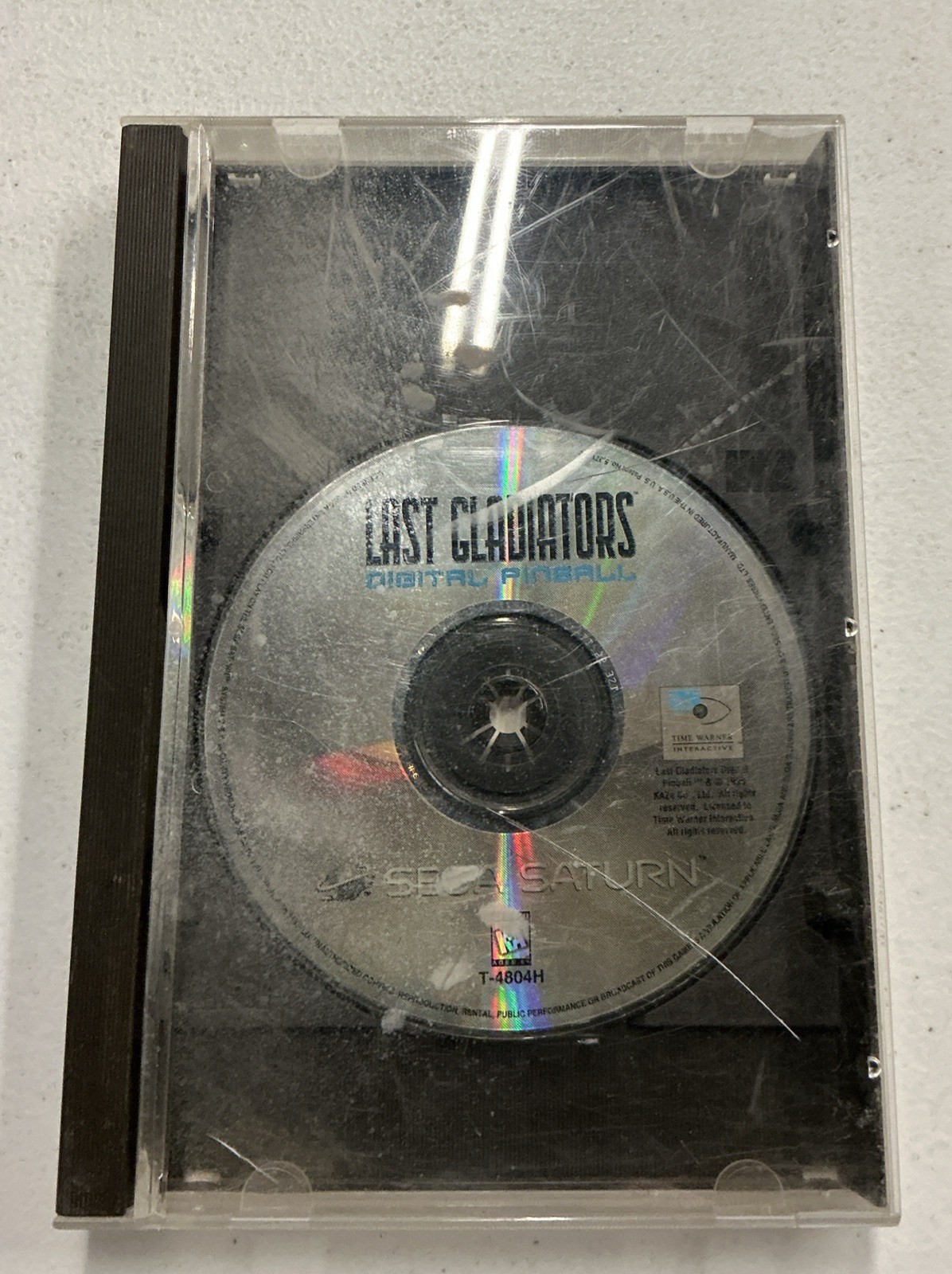 Last Gladiators Digital Pinball Sega Saturn No Manual Tested — S2G —