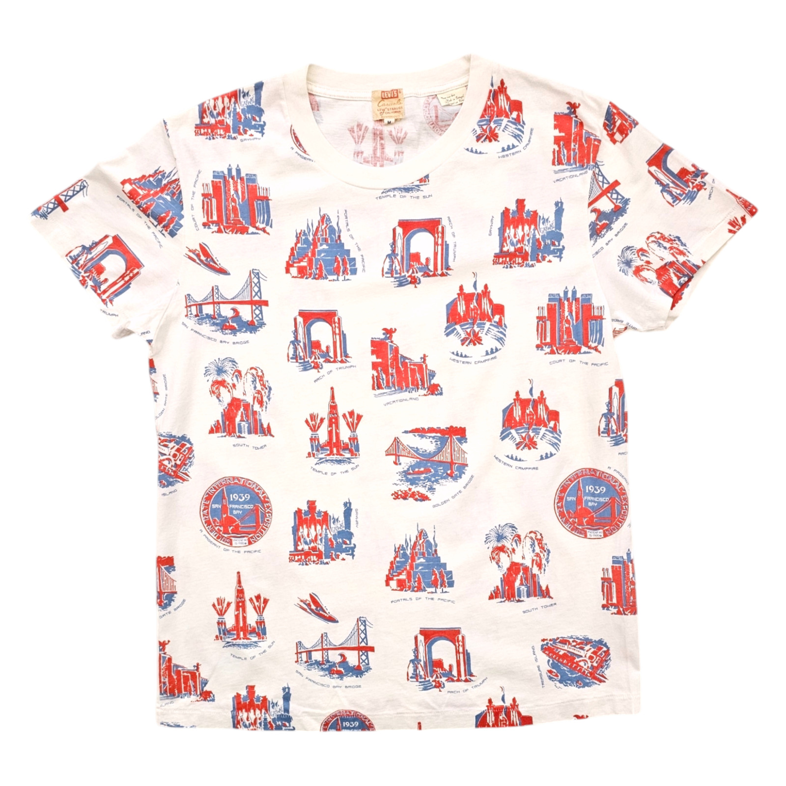 New LVC Levi's Vintage Clothing 1960's Casuals Tee Size M SS14 gallery