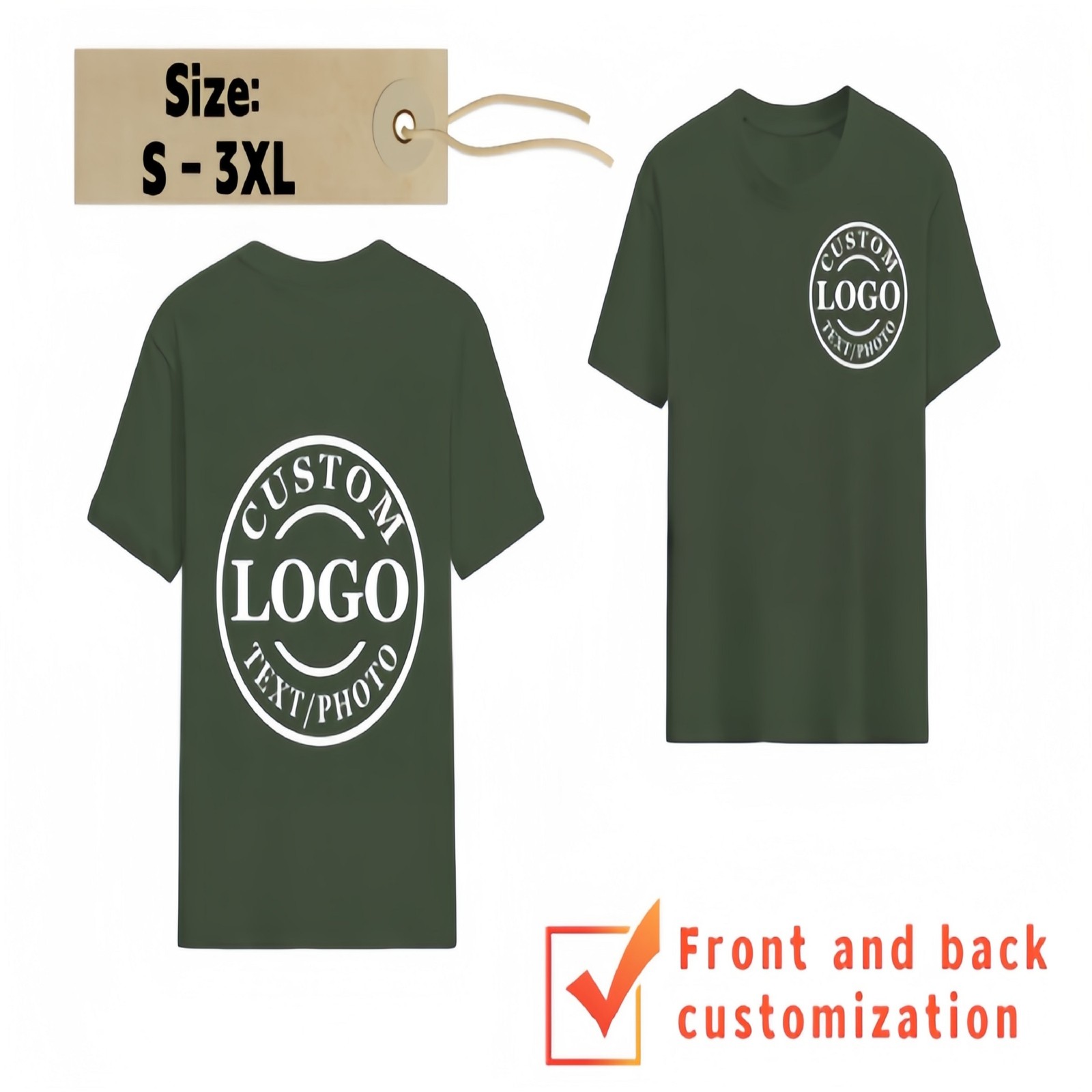Personalized shirts, custom T-shirt designs - create your own shirt. 100% cotton gallery