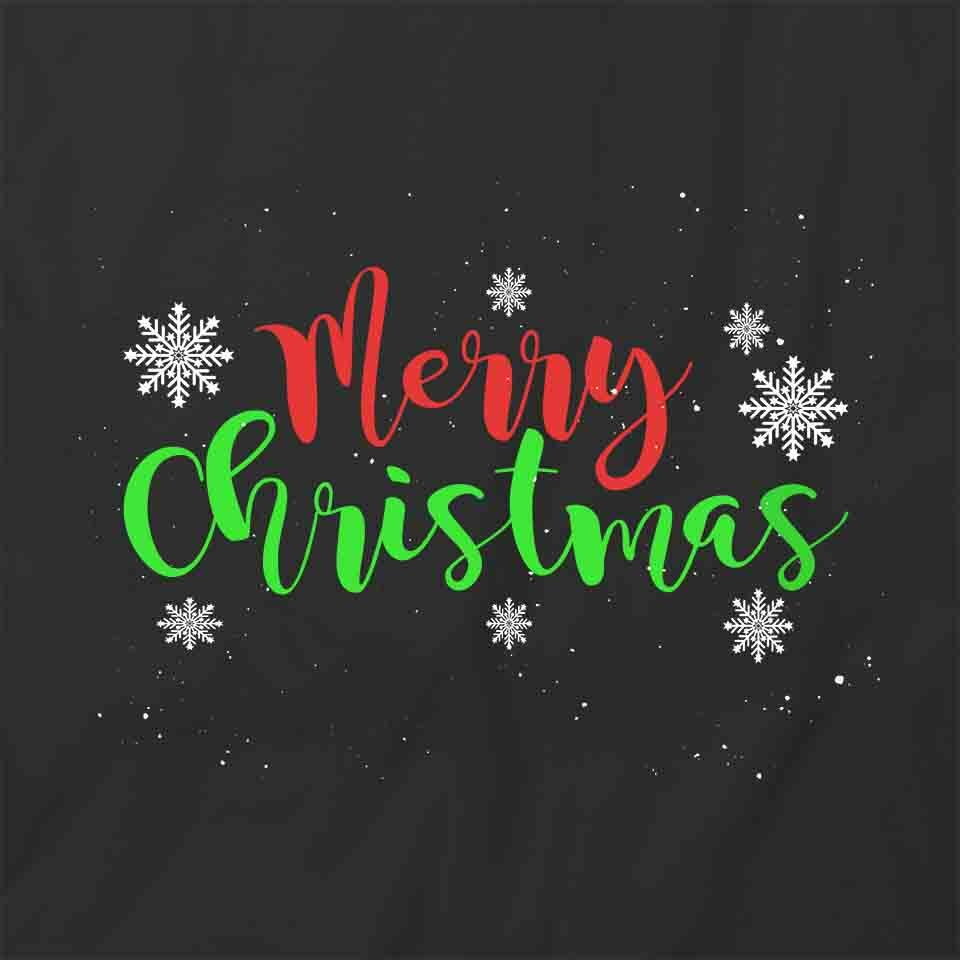 MERRY CHRISTMAS TShirt Tee Short-Sleeved Cotton CLOTHING HOLIDAYS S1BCA190 gallery